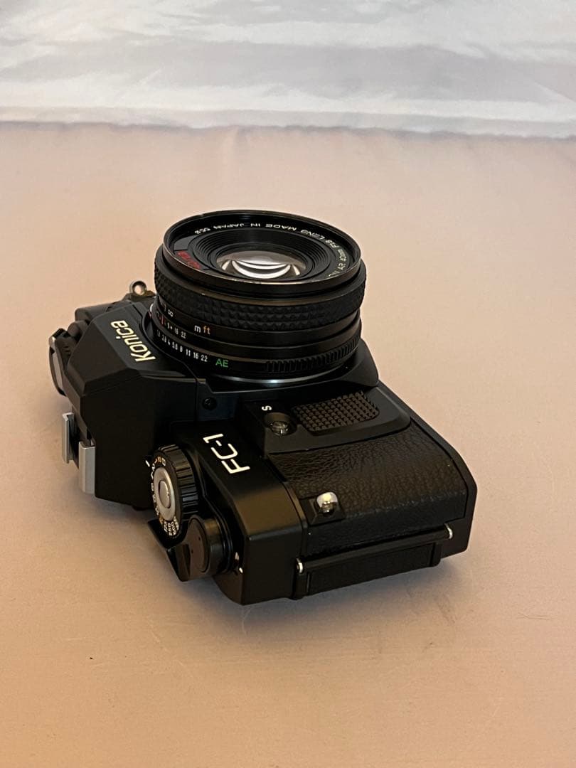 Konica FC-1 一眼レフカメラ 40mm F1.8レンズ付き