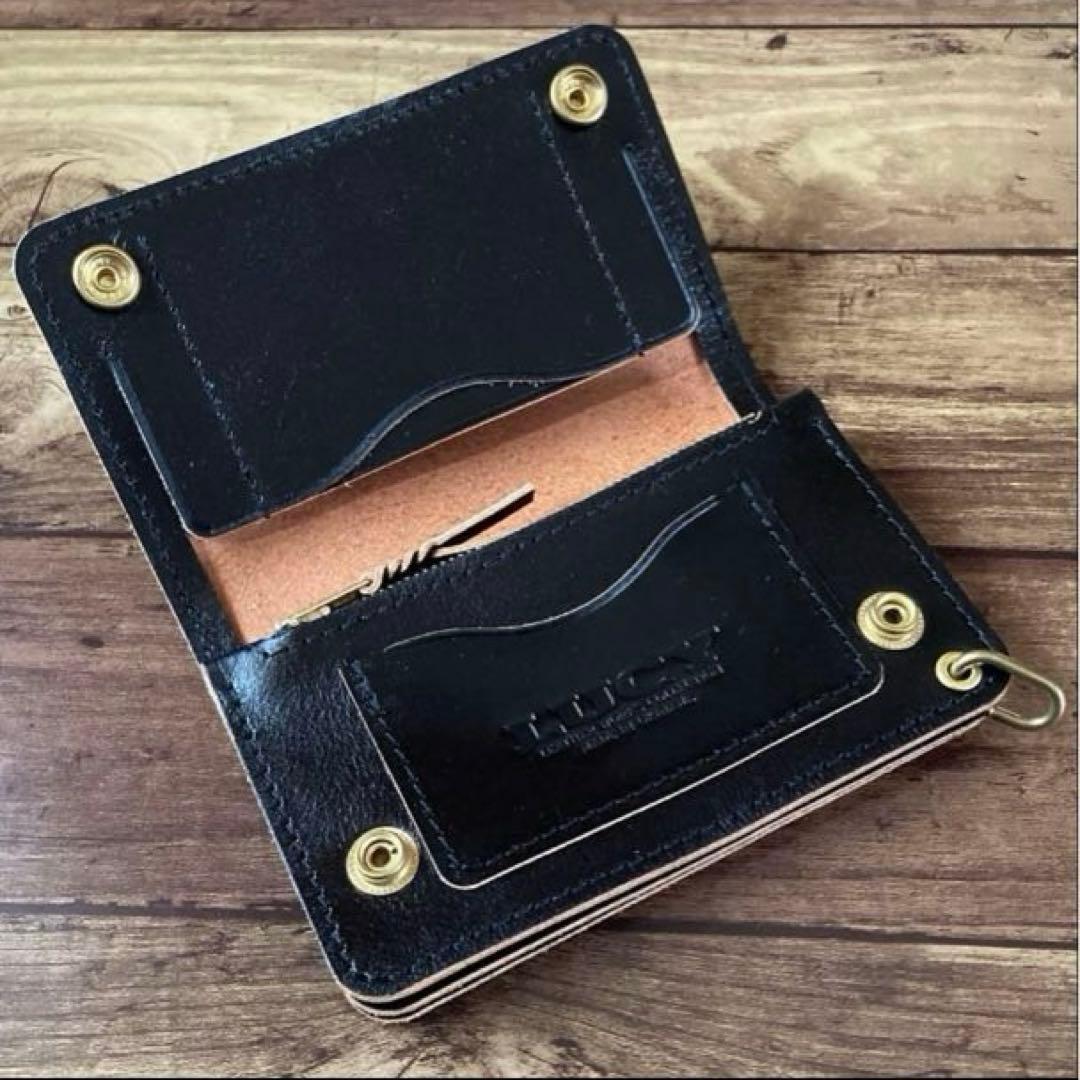 【チコ　outinanders】トラッカーウォレット【お札を折らずに収納】