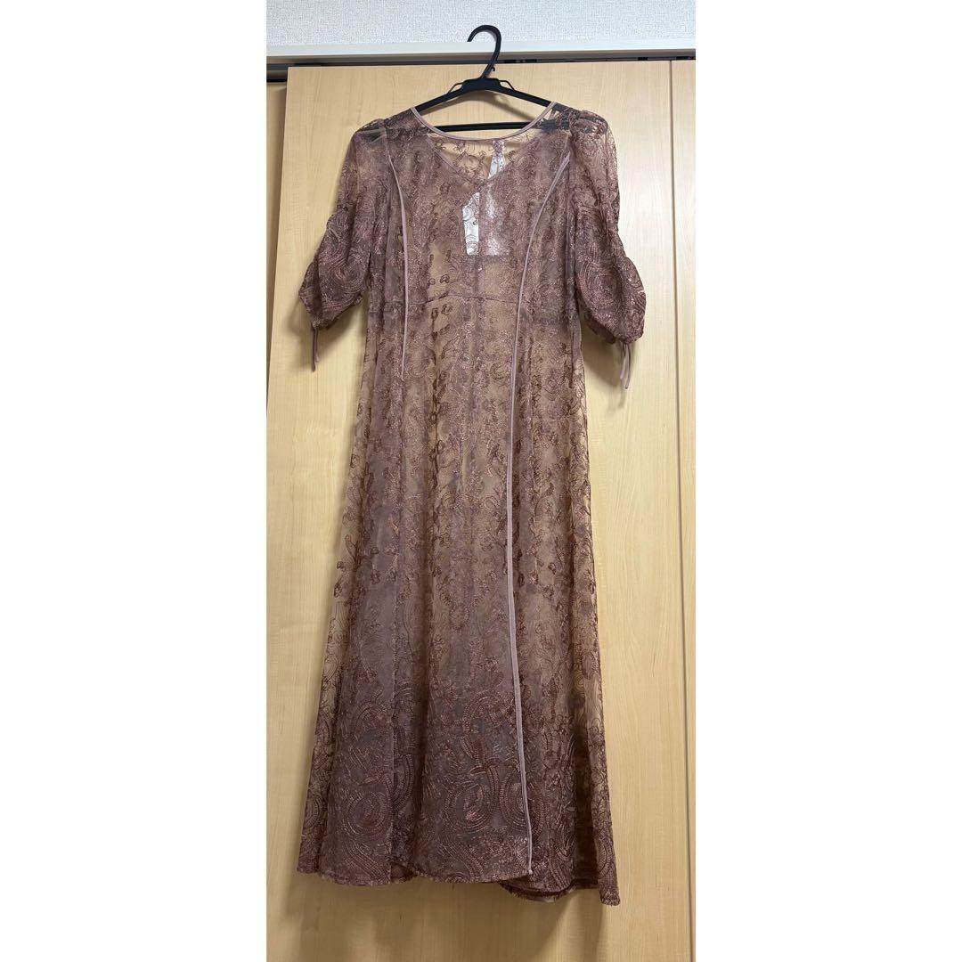 Dorry Doll エンブロイダリーレイヤードドレス