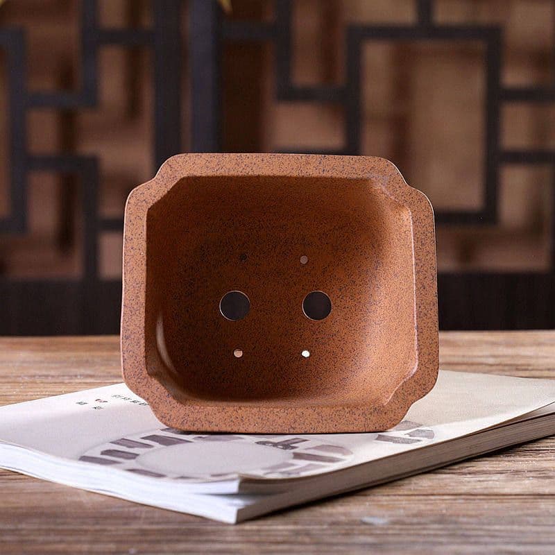 長方鉢 紫砂の鉢 盆栽鉢 植木鉢 小品盆栽鉢 大品盆栽鉢