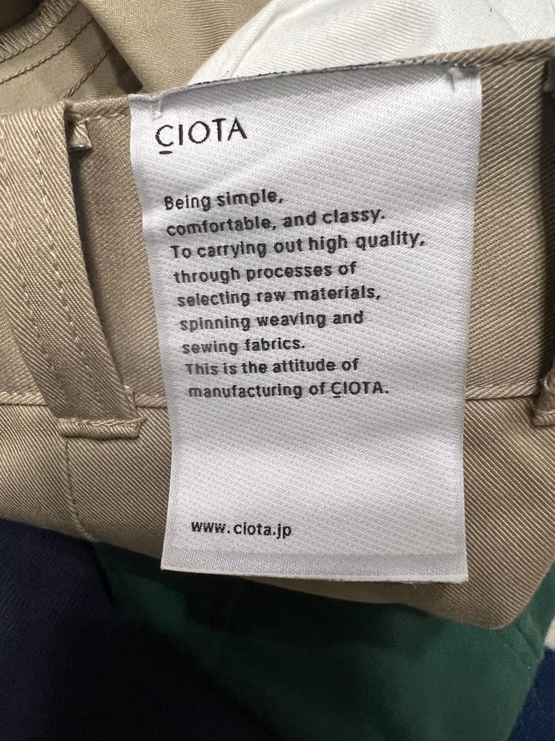 CIOTA スビンコットン ポリエステルツイル PTLM-113M サイズ5