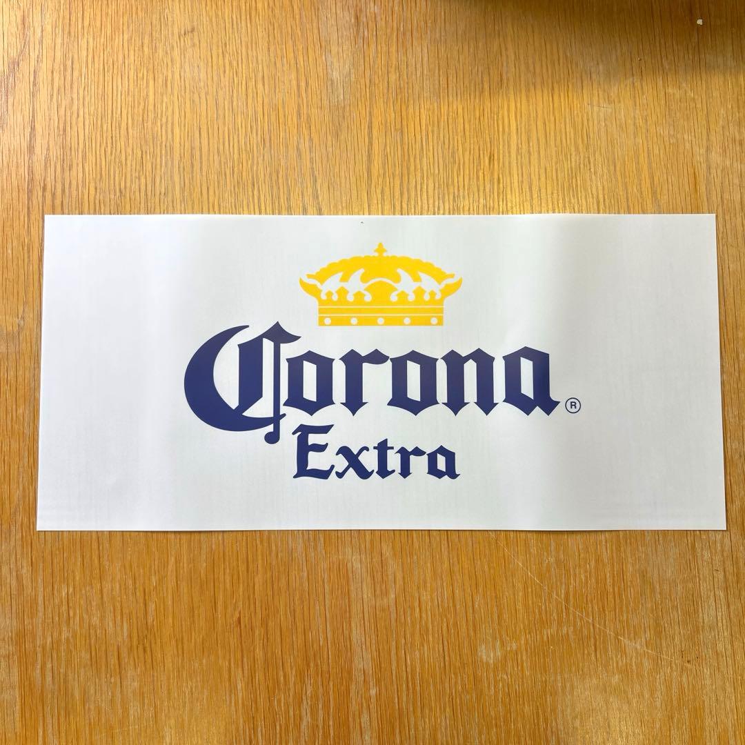 Corona Extra コロナビール　ビジュアルサイン（看板）【新品・未使用】