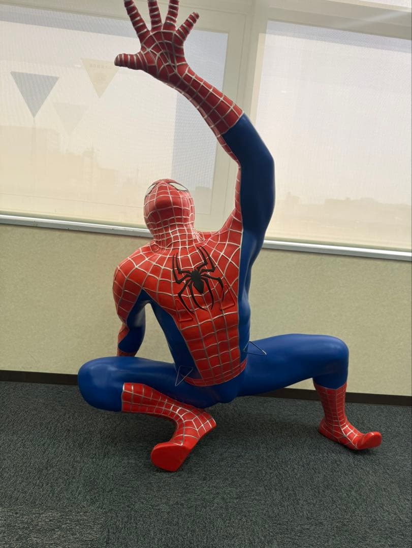 ヒロ　(中古品) スパイダーマン クローリングポーズ フィギュア