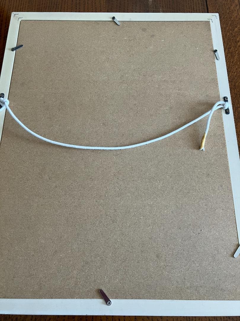 水彩画　百合と天使