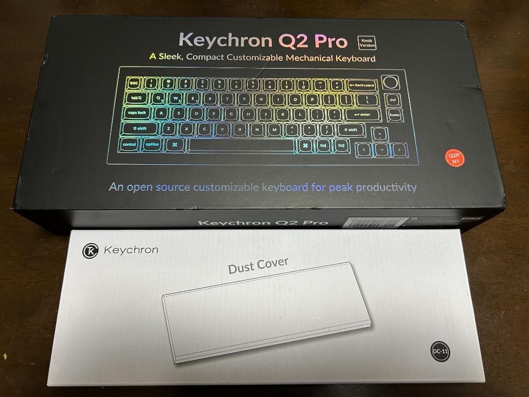【LoNes】Keychron Q2 Pro +専用ダストカバーセット