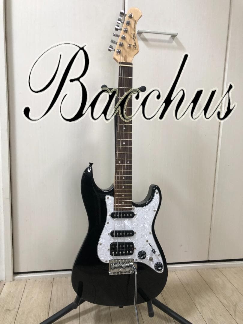 ミニエレキギター Bacchus GS-Mini ストラトキャスター アーム付