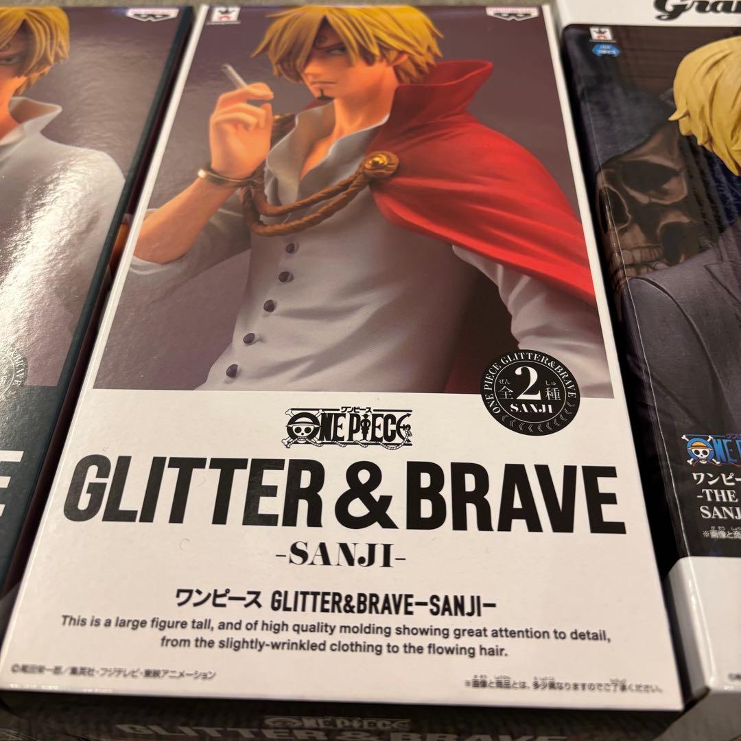 ワンピース GLITTER&BRAVE サンジ 全2種 & Grandista