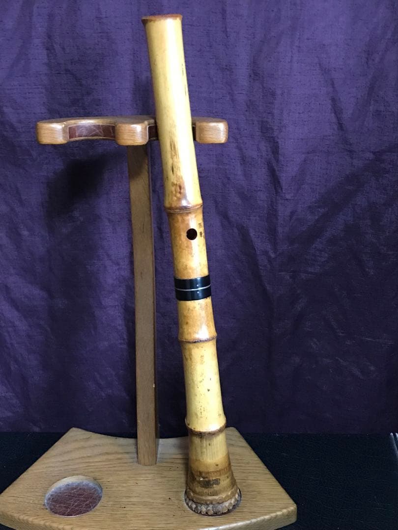 ⭐️ 尺八　都山流 皇山　國華銘　約48.3センチ