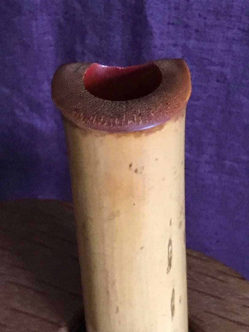 ⭐️ 尺八　都山流 皇山　國華銘　約48.3センチ