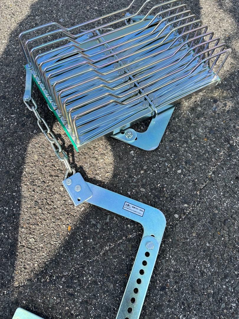 避難はしご 折りたたみ式 収納ボックス付き