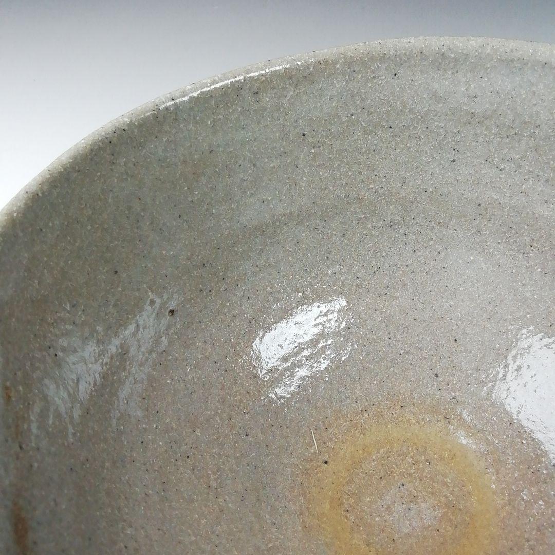 Ｔ６５２　茶碗　『唐津茶碗』『鏡山窯　井上東也 作』　共箱　抹茶碗　茶道具