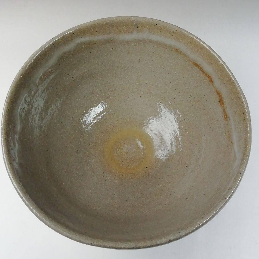 Ｔ６５２　茶碗　『唐津茶碗』『鏡山窯　井上東也 作』　共箱　抹茶碗　茶道具