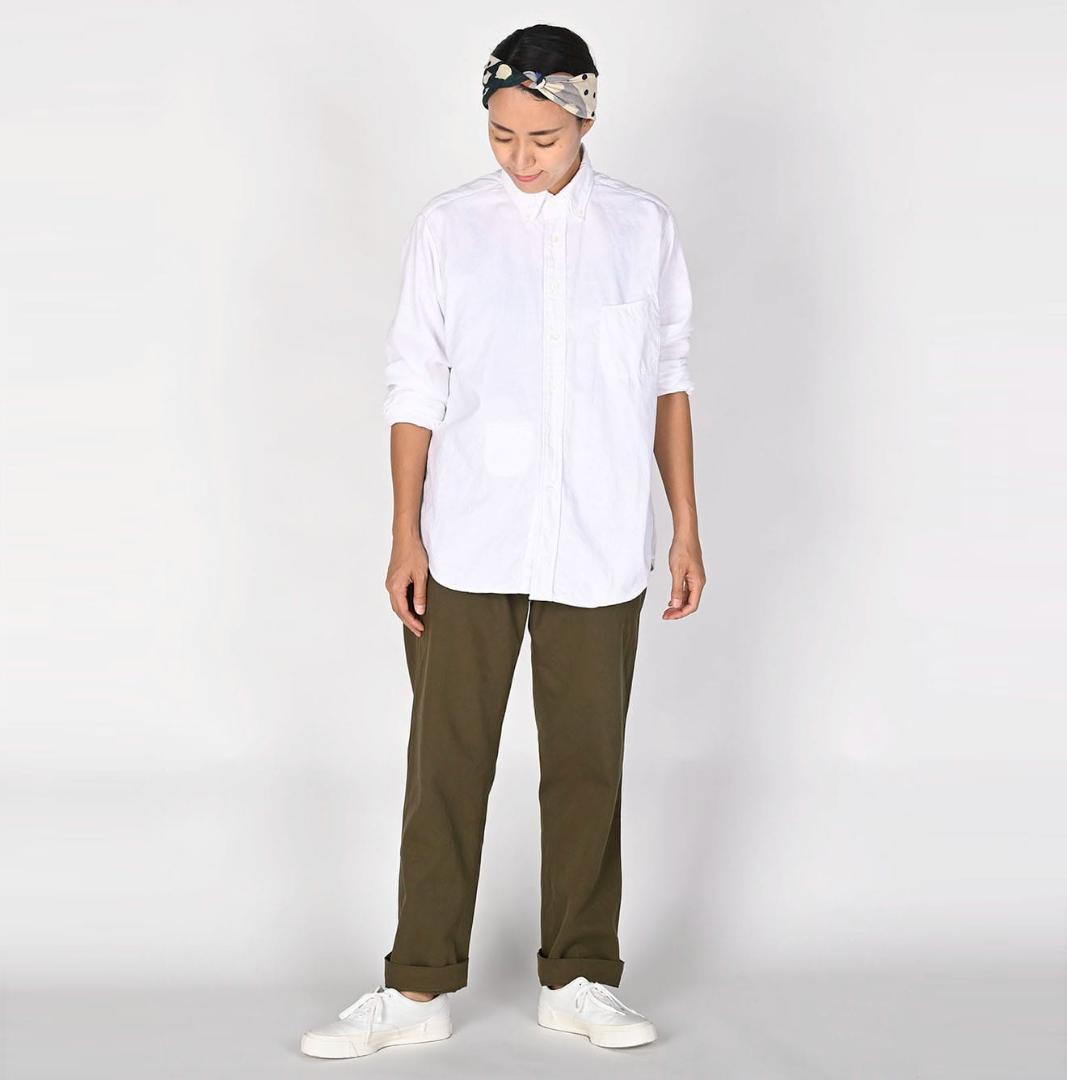 【美品】45R おこめチノの908パンツ サイズ 2 そら豆 カーキ