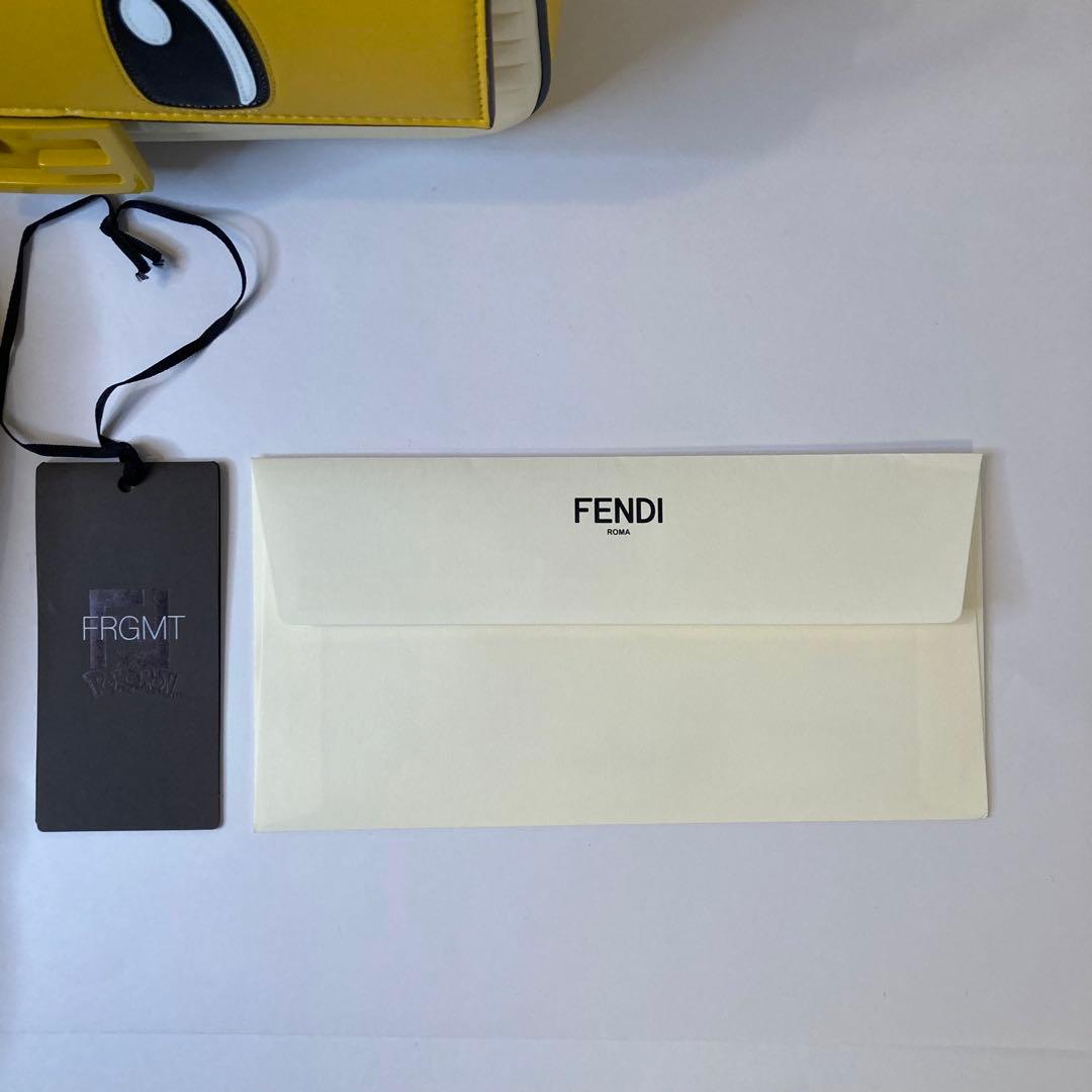 FENDI x FRGMT x POKÉMON イエロー カイリューバッグ
