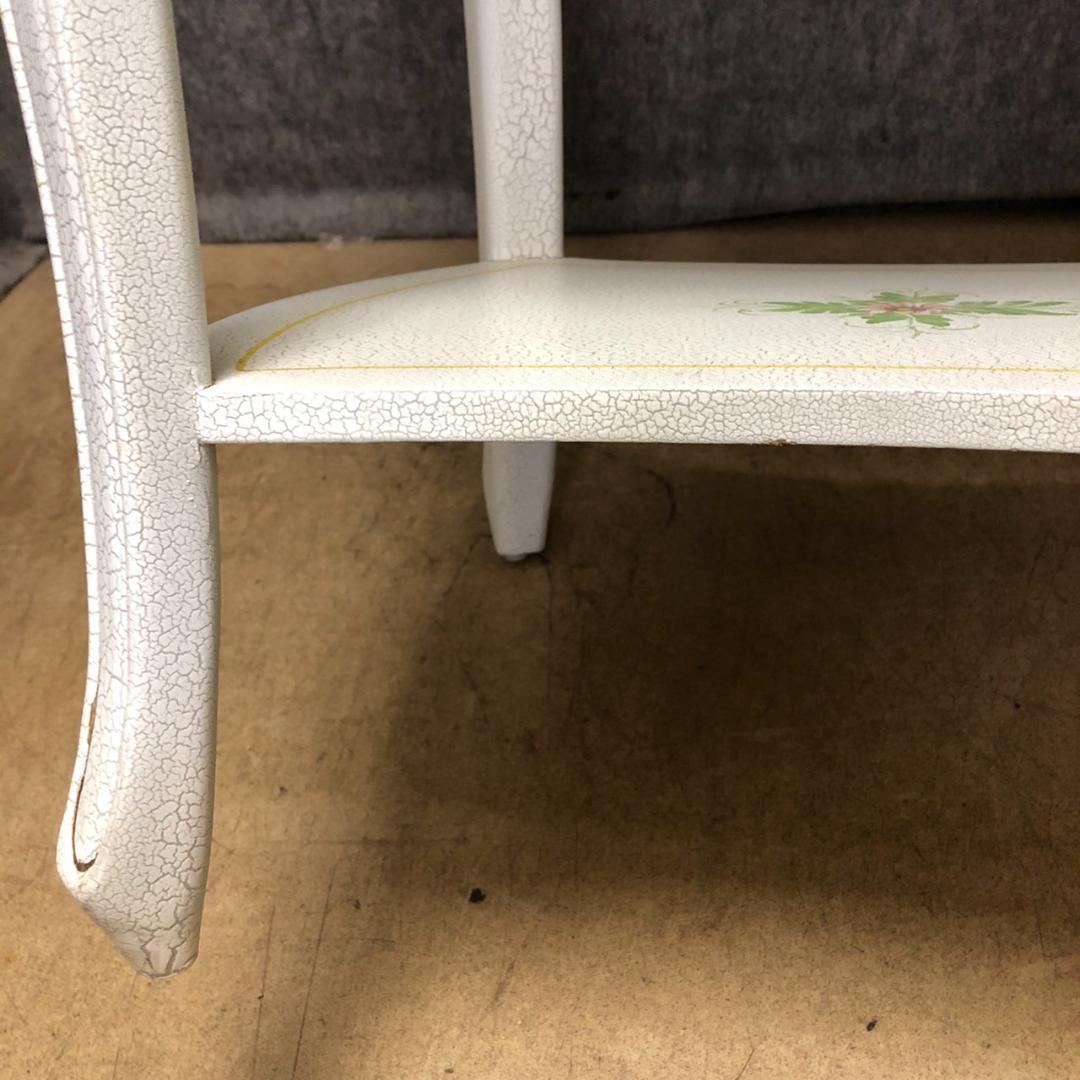 アンティーク調　ネコ脚テーブル　サイドテーブル