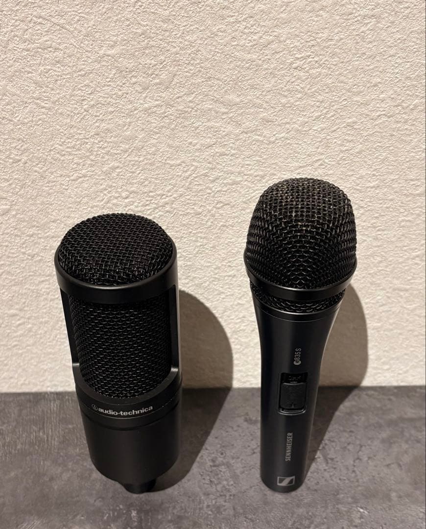 カ*イ様 Sennheiser E835S & Audio-Technica A