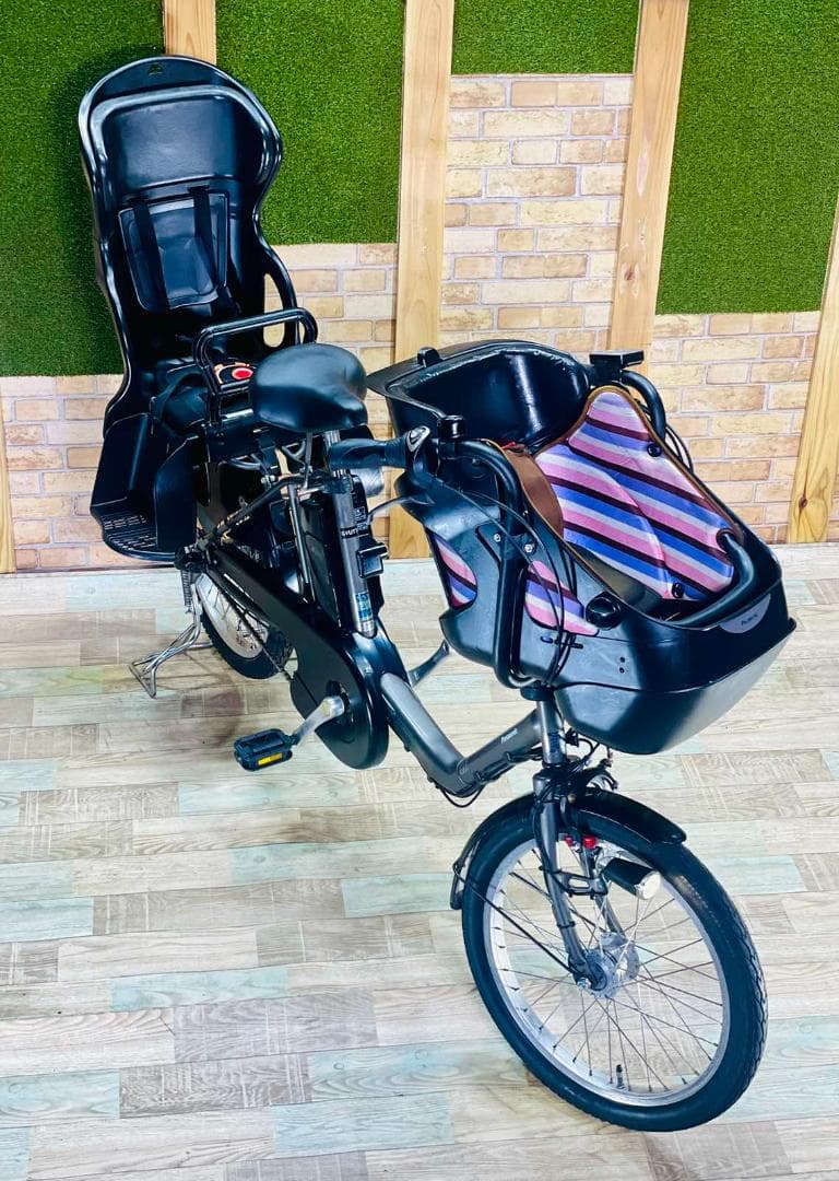 レア 美品 パナソニックギュット子供乗せ電動アシスト自転車 H2739
