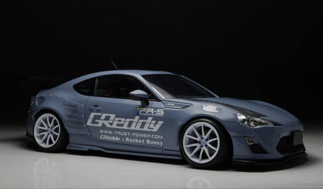 アオシマ 1/24 トヨタ ロケットバニー 86 全塗装 完成品