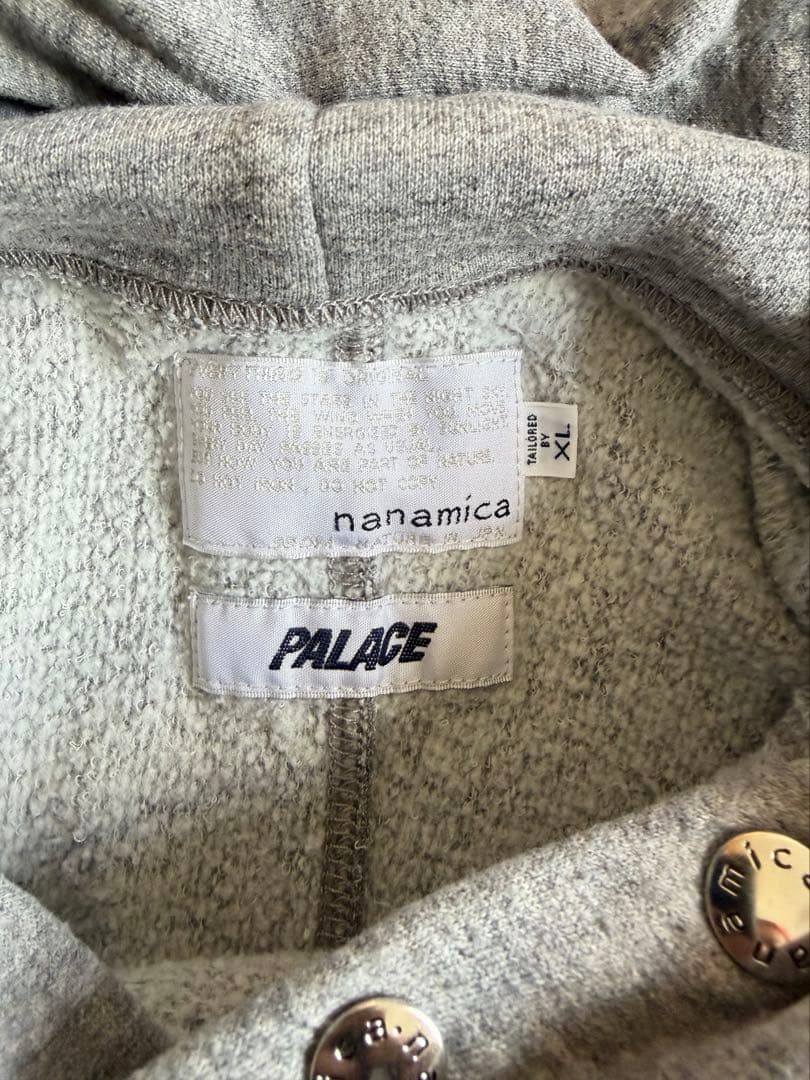 PALACE SKATEBOARDS nanamica コラボパーカー