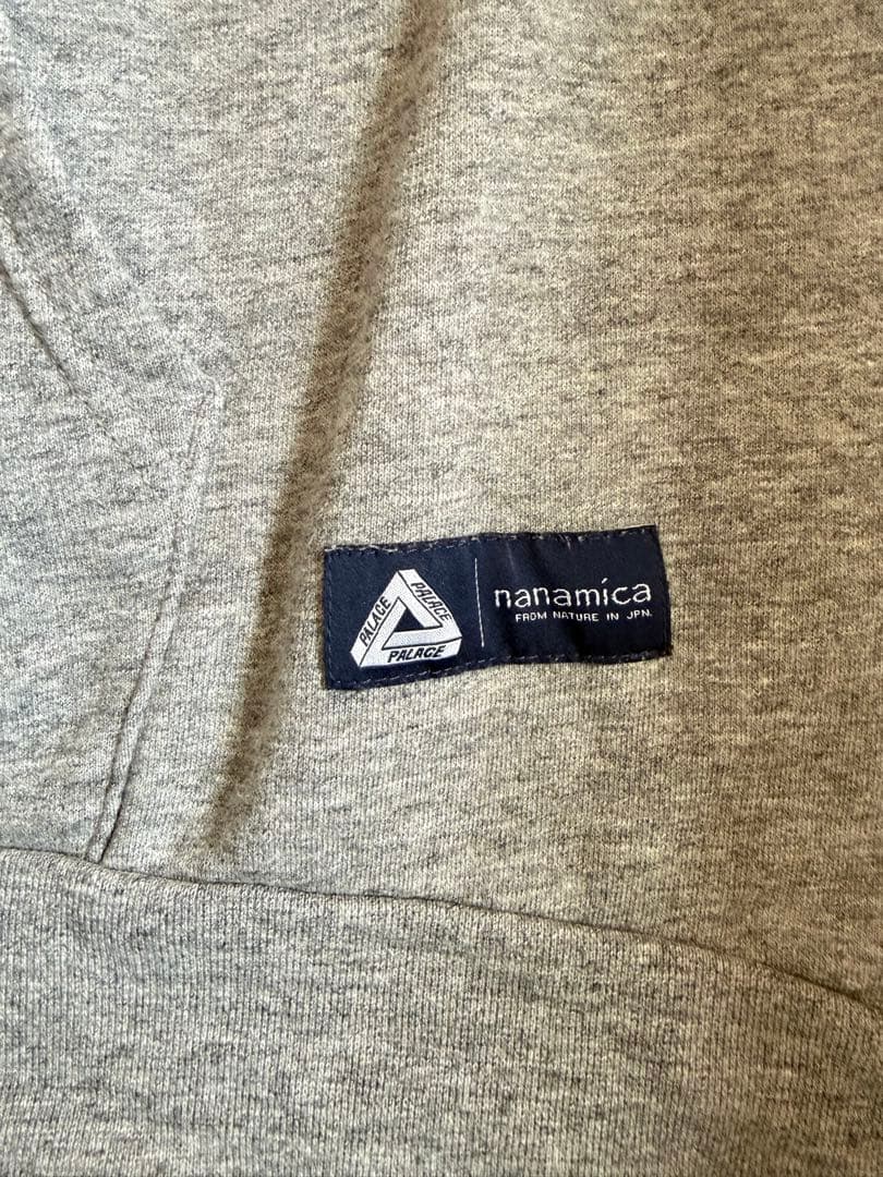 PALACE SKATEBOARDS nanamica コラボパーカー