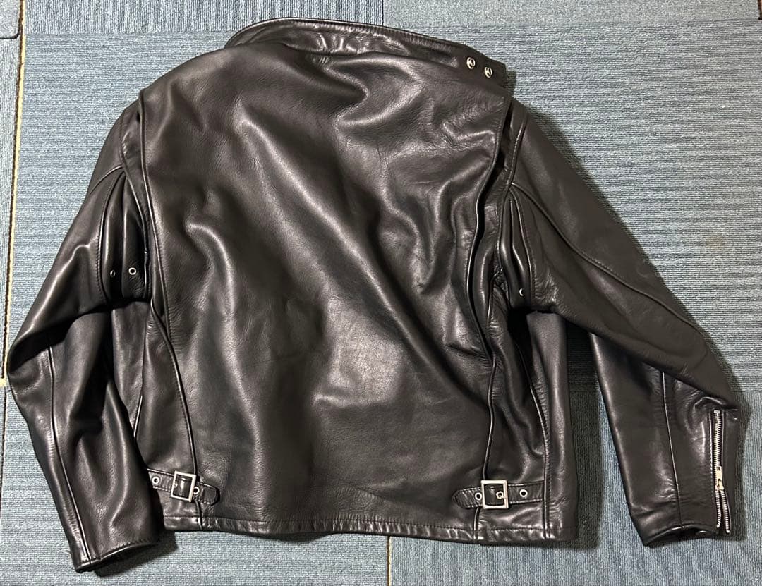 【美品/ビッグサイズ】schott 641 44サイズ レザージャケット USA