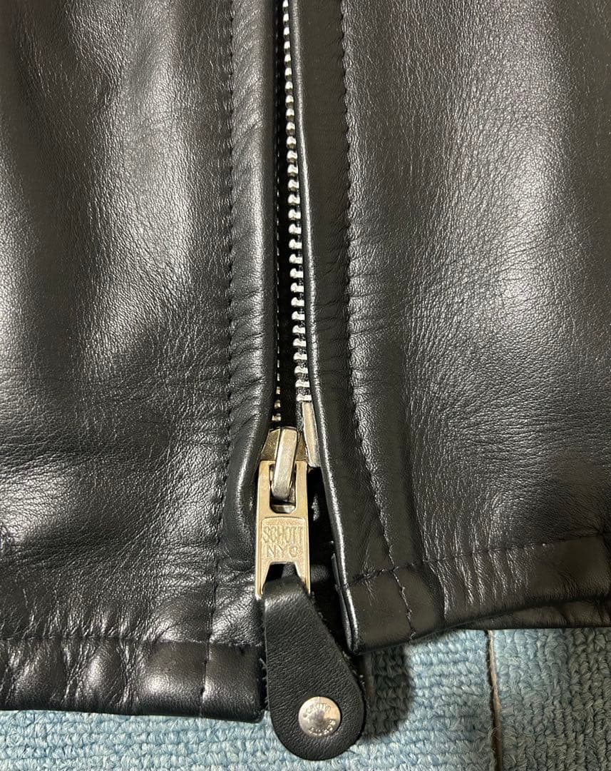 【美品/ビッグサイズ】schott 641 44サイズ レザージャケット USA