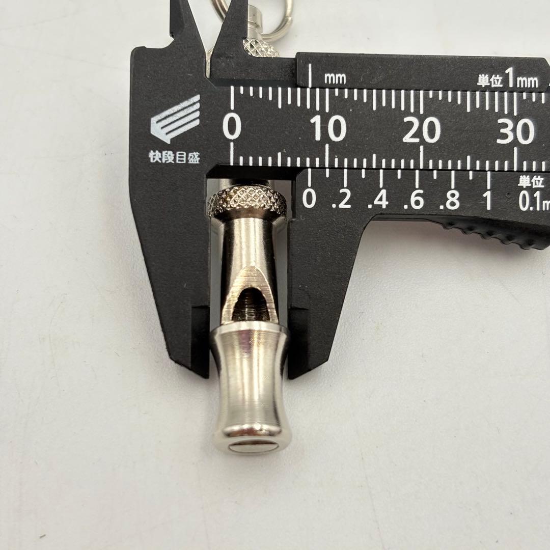 エルメス シフレ ホイッスル シルバー ブルー レザー 0724-S6543h