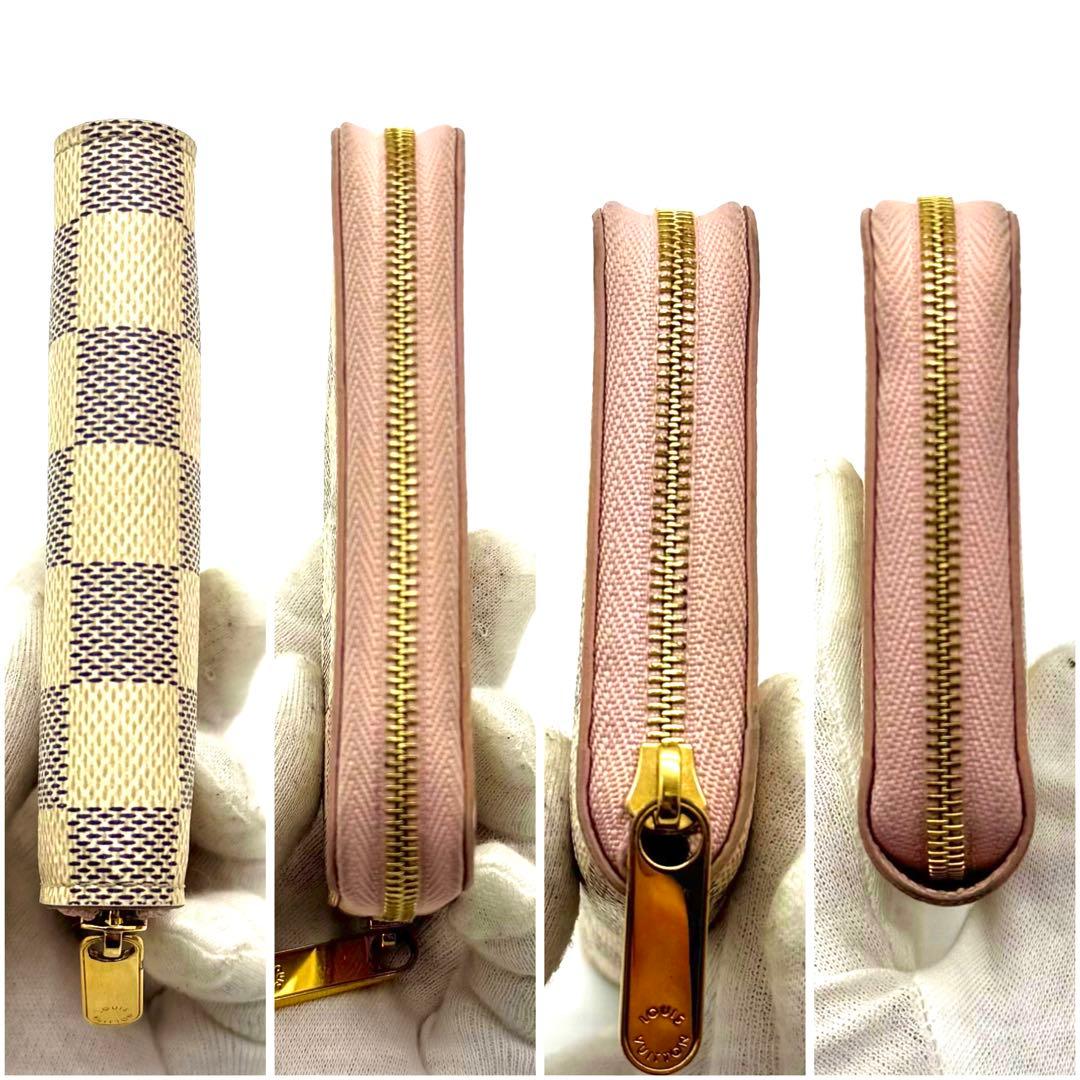 【新型超美品】 ルイヴィトン ダミエアズール ジッピーパース