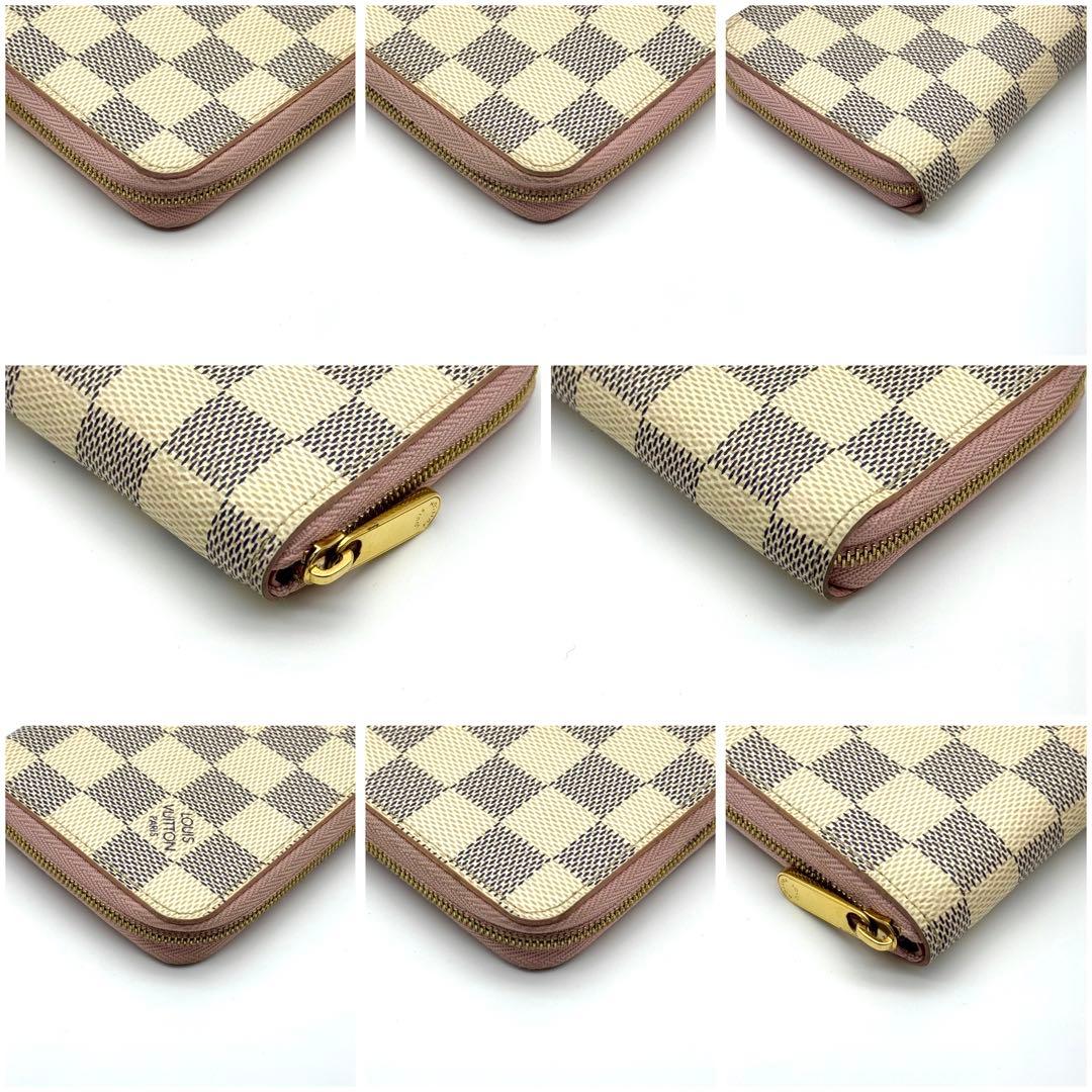 【新型超美品】 ルイヴィトン ダミエアズール ジッピーパース