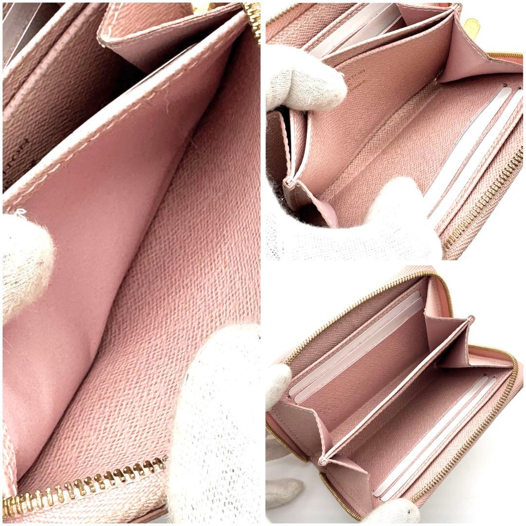 【新型超美品】 ルイヴィトン ダミエアズール ジッピーパース