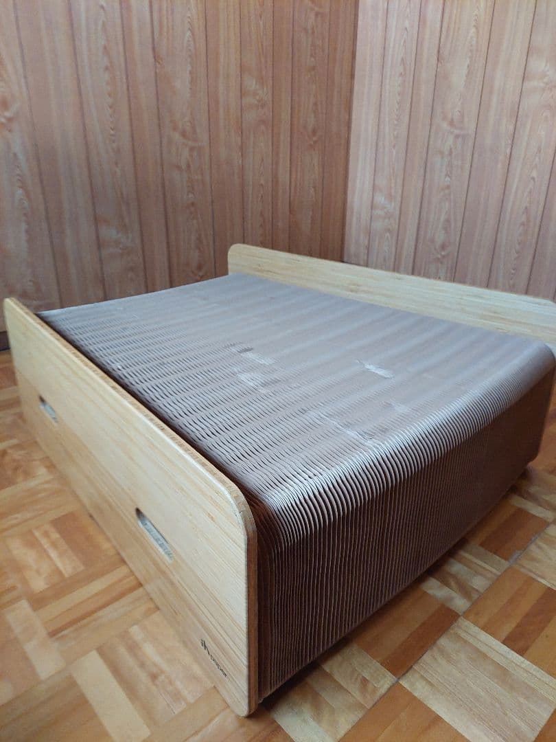 in paper 折り畳み アコーディオン ペーパーベッド フレームのみ