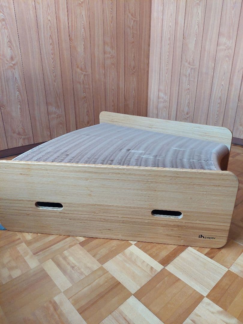 in paper 折り畳み アコーディオン ペーパーベッド フレームのみ
