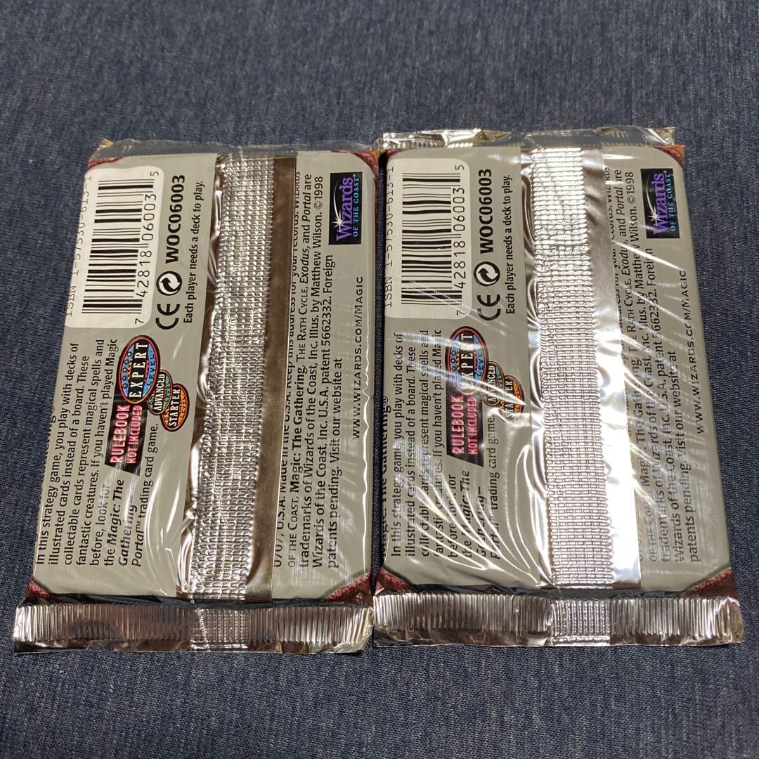 EXODUS 英語版 エクソダスブースターパック 2パックセット