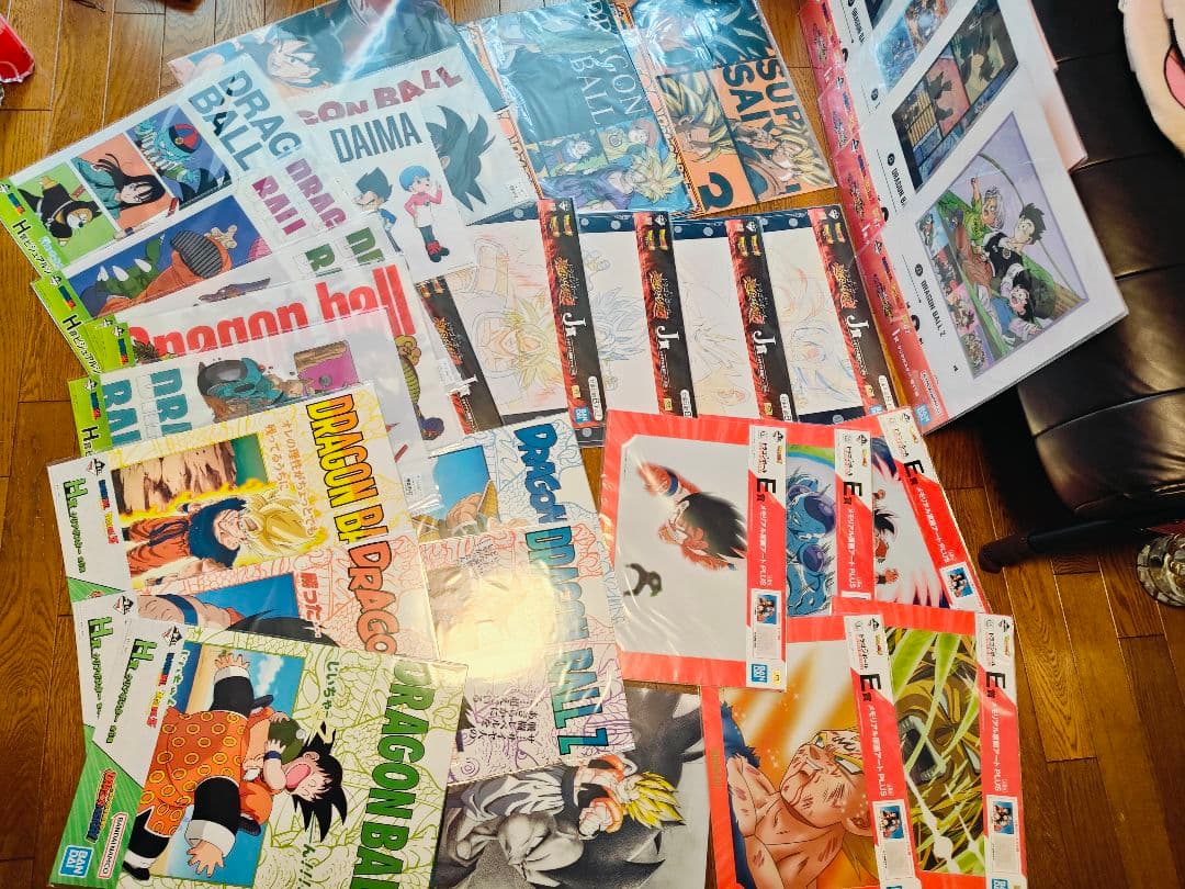 ドラゴンボール ビジュアルシート ポスター 原画アート 30枚