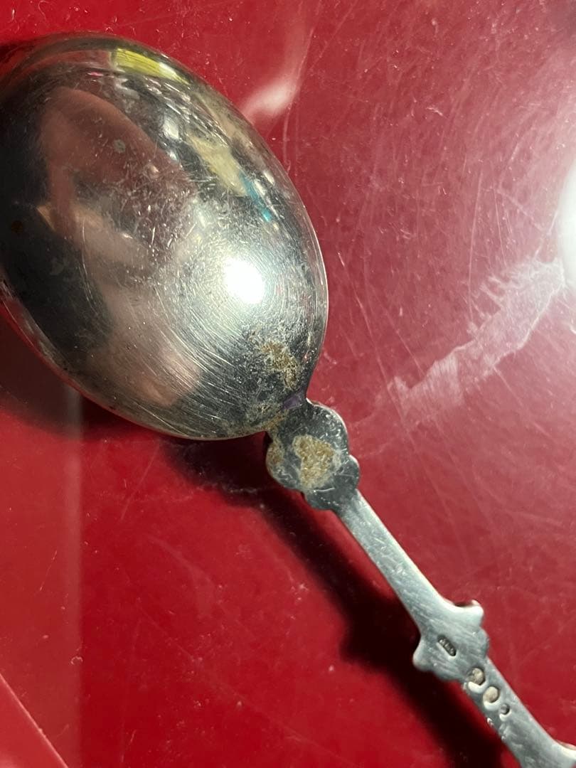 silver？装飾スプーン アンティーク？