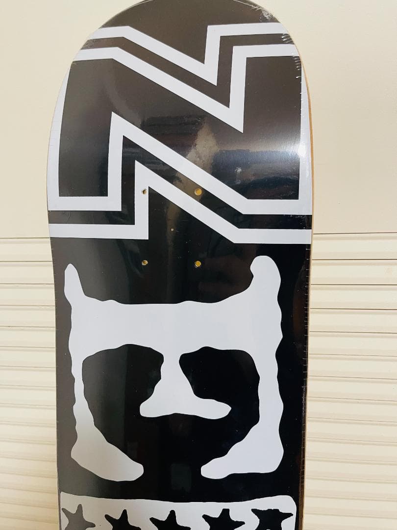 台湾製無地黒デッキテープ付き　ZERO ゼロ スケートボードデッキ　8.125