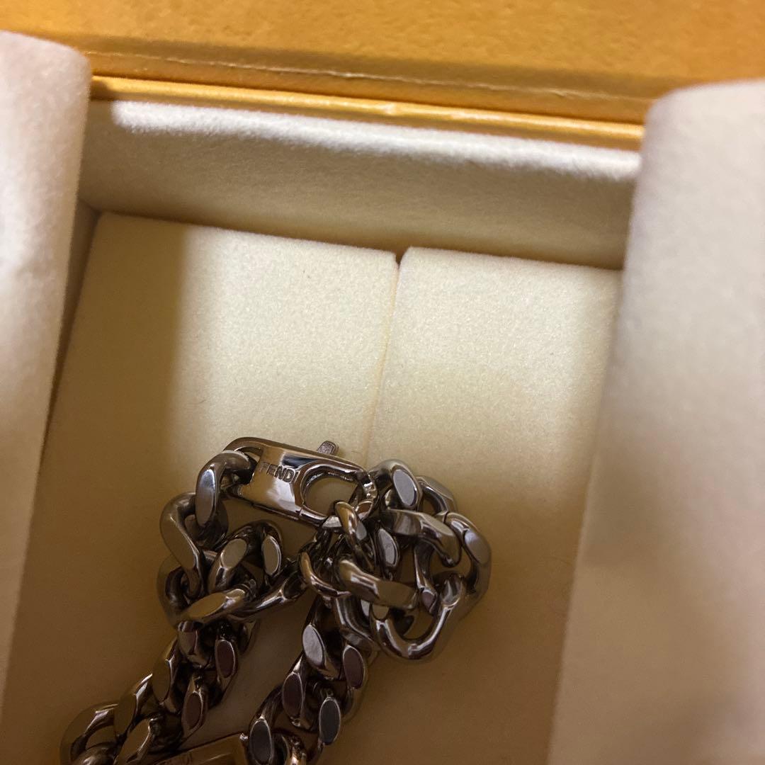 FENDI ブレスレット　シルバーチェーン