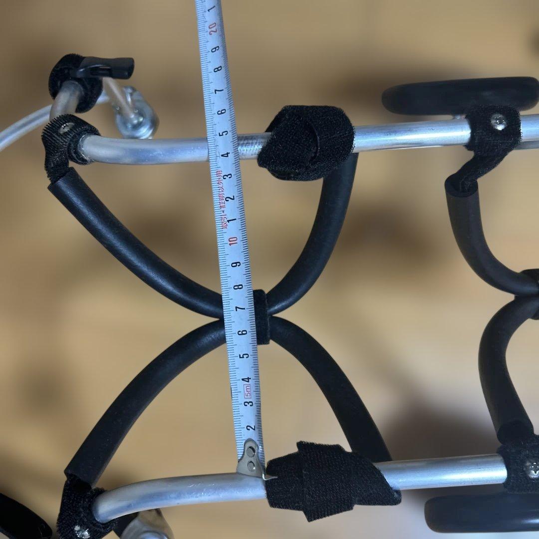 ポチの車イス　中古　アルミ製 調整可能　超小型犬