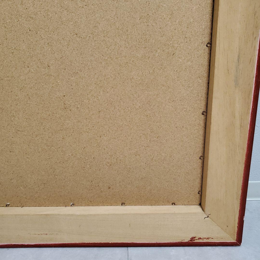 【イタリア製】ウォールミラー　鏡 アンティーク 壁掛 花柄　ヴィンテージ　レトロ