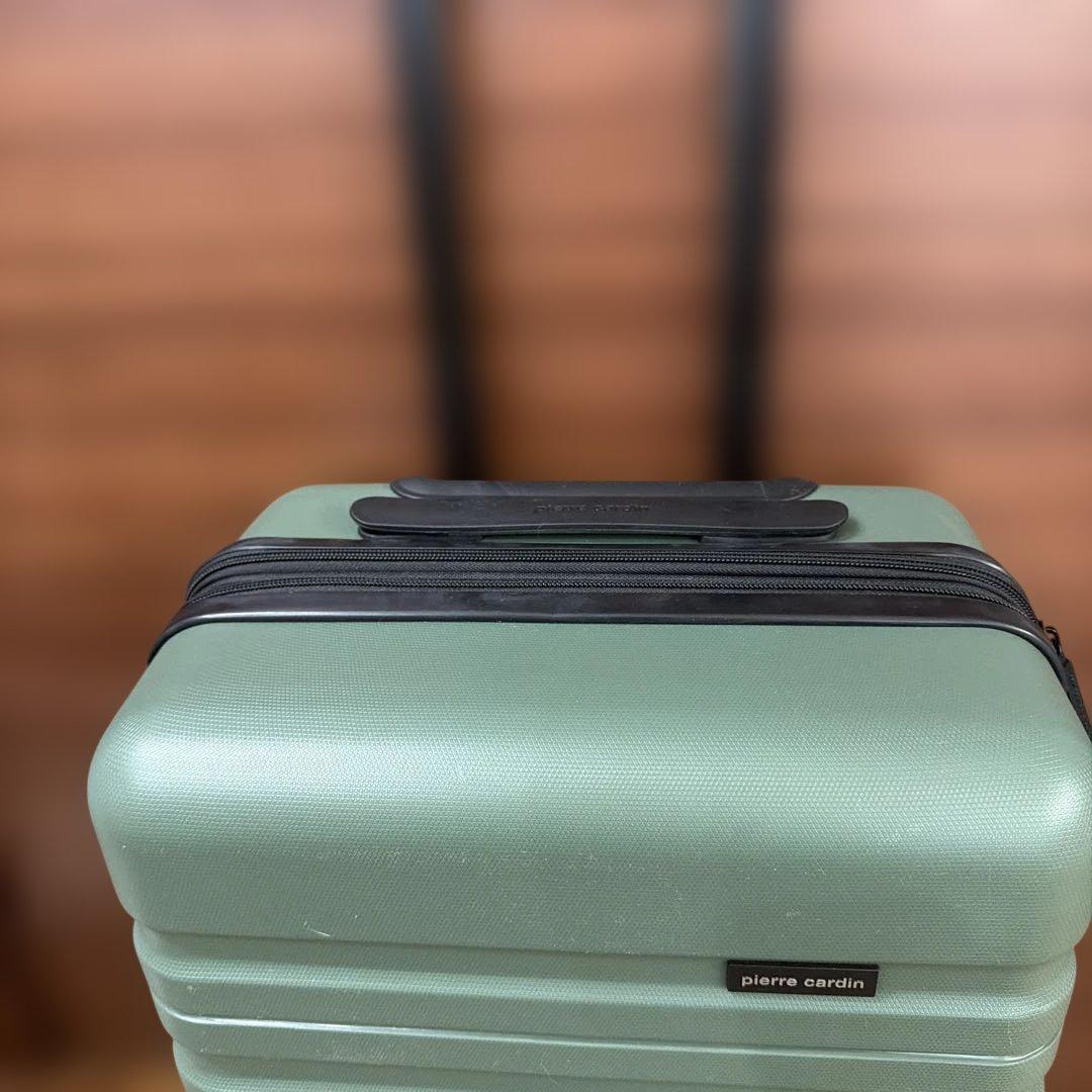 ⭐️pierre cardin グリーンキャリーカート定価23000位今年モデル