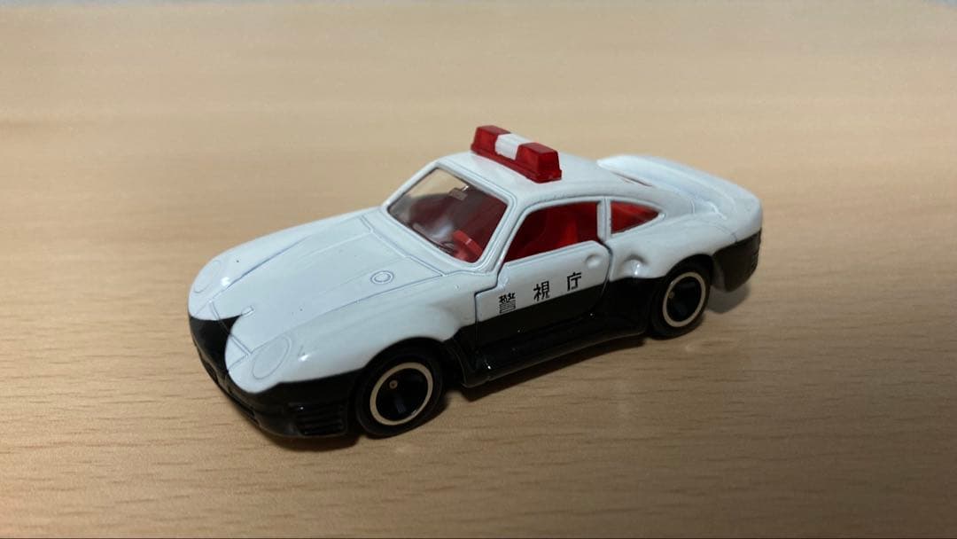 トミカ106 ポルシェ959 パトロールカー 日本製