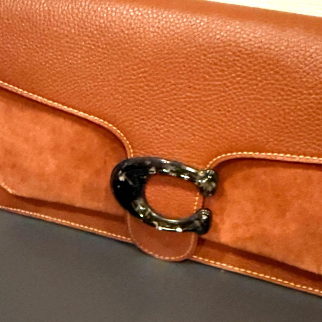 美品 COACH コーチ タビー ショルダー バッグ 26
