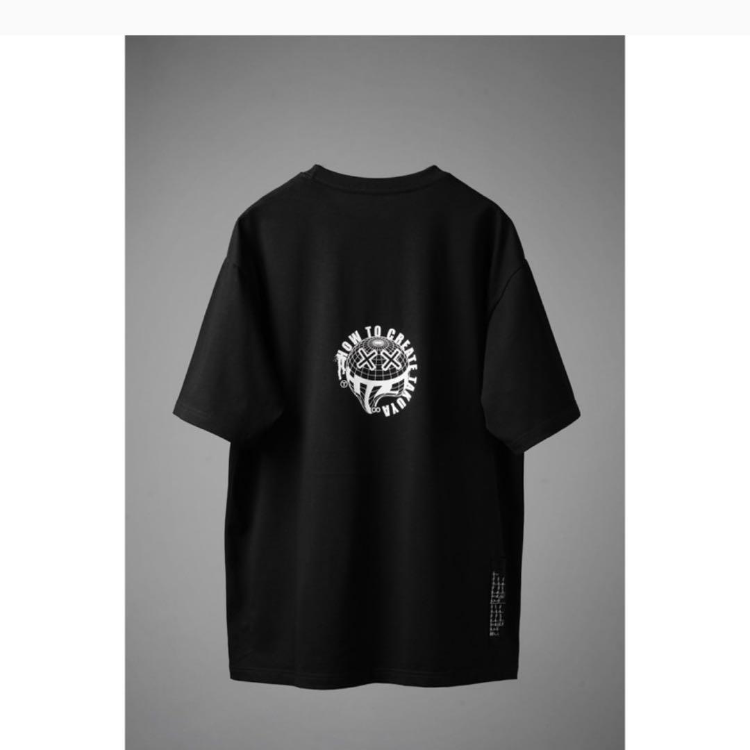 【新品TAKUYA∞の創り方】ハーモニカ Tシャツ/ブラック L