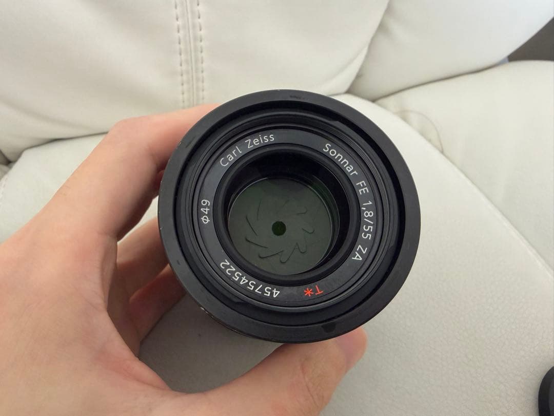 Eマウント Zeiss Sonnar FE 55mm F1.8 ZA レンズ