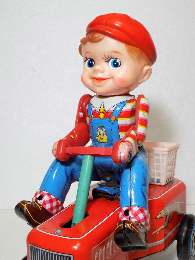 マスダヤ ブリキ　電動　【ちびっこ HAND CAR 】☆動作品