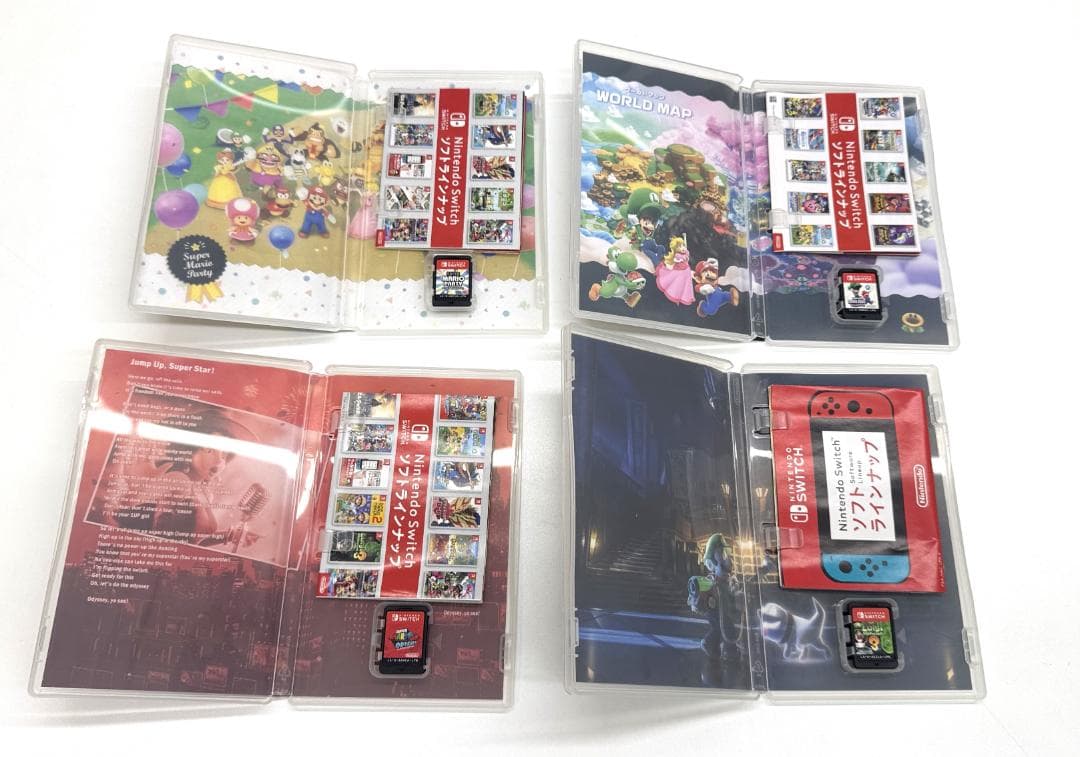 ★Nintendo Switchソフト スーパーマリオ 4点セット まとめ