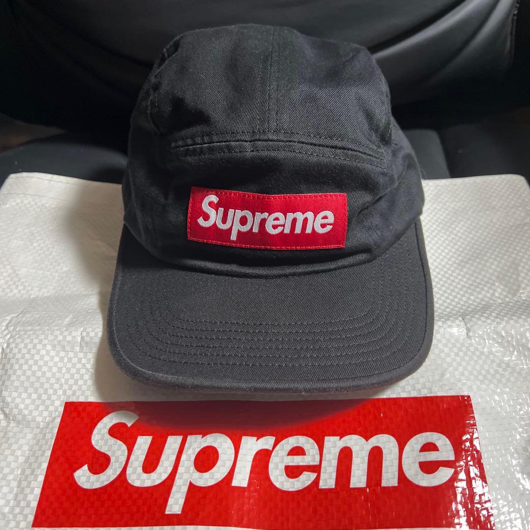最終価格　正規品　希少　美品　Supreme 赤BOXロゴ　ワークキャップ