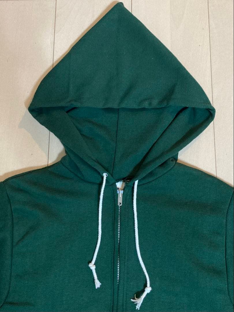 【美品】70's Health Knit ダブルフェイス ジップパーカー（S）