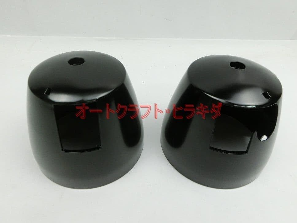 ゼファー400/750　純正タイプ　メーターカバー上下セット　艶消し黒塗装仕上品