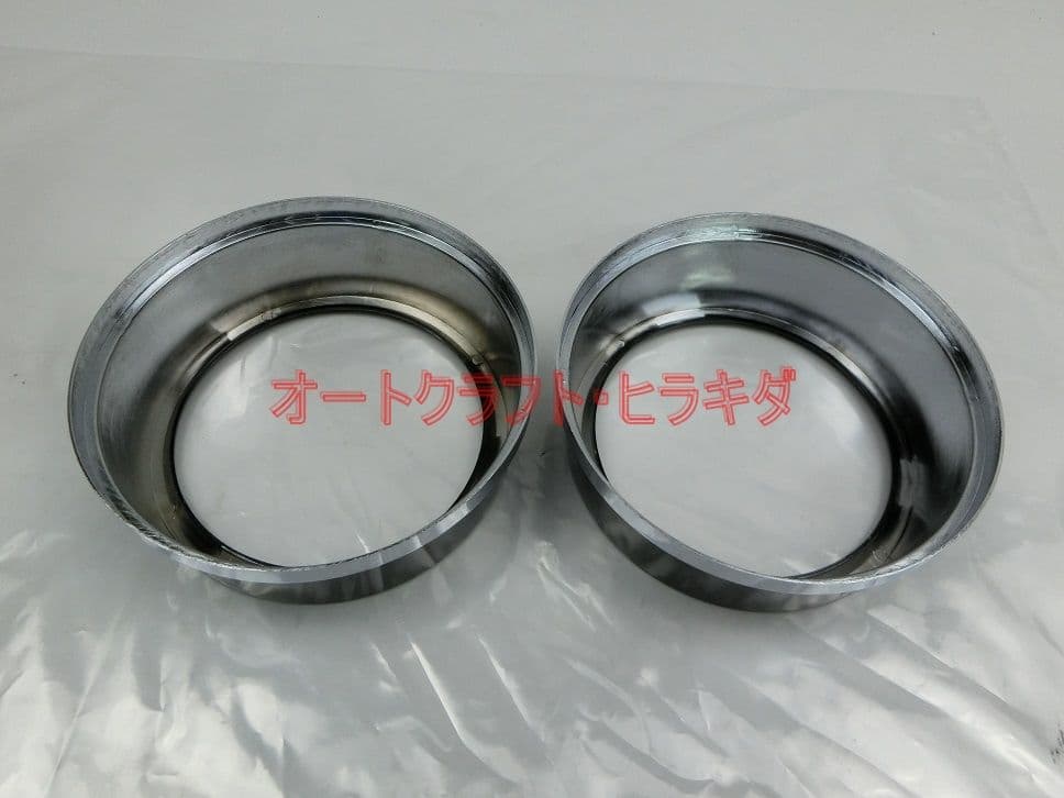 ゼファー400/750　純正タイプ　メーターカバー上下セット　艶消し黒塗装仕上品